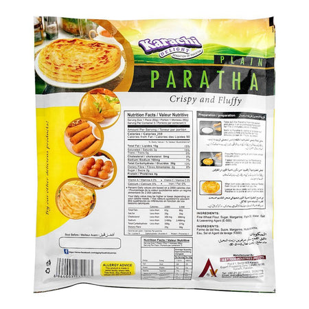 Karachi Delight Plain Paratha 5`s 400gm - Image 2