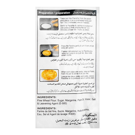 Karachi Delight Plain Paratha 5`s 400gm - Image 5