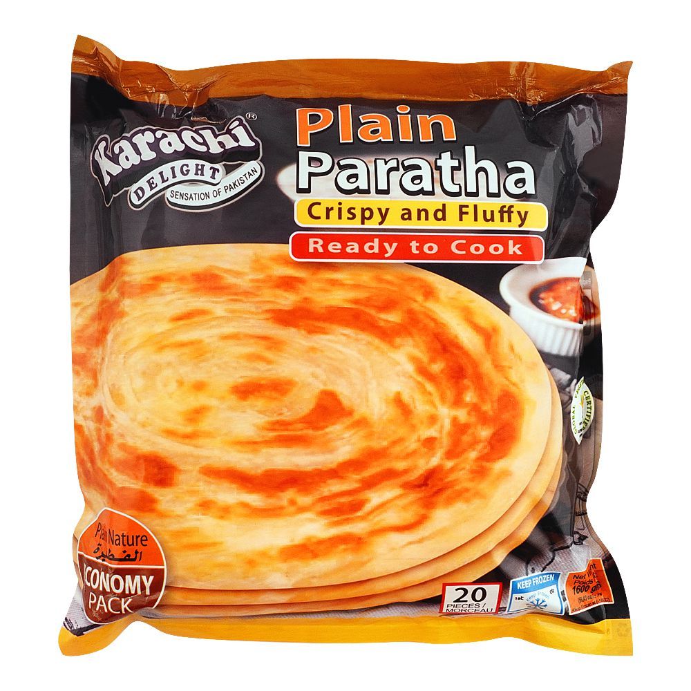 Karachi Delight Plain Paratha 20 Pieces - Main Image