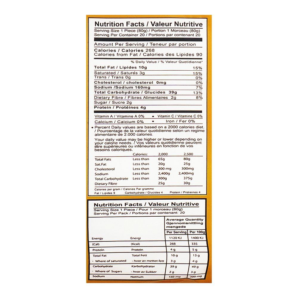 Karachi Delight Plain Paratha 20 Pieces - Image 2
