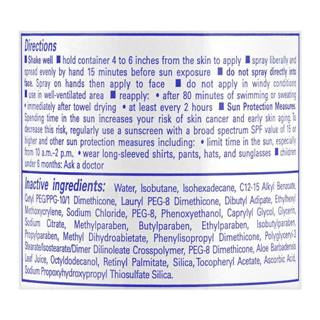 Banana Boat Kids Sports SPF50+ Sunscreen Lotion Spray, Water Resistant, 269g - Image 3