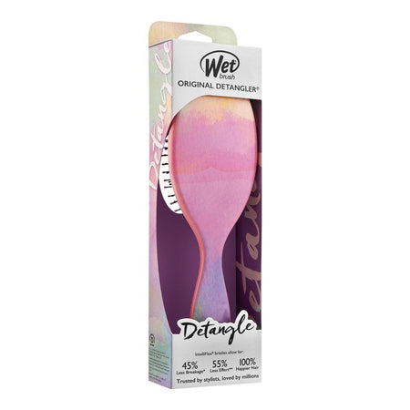Wet Brush Original Detangler Hair Brush Color Wash-Stripes, BWR830WAST - Image 4