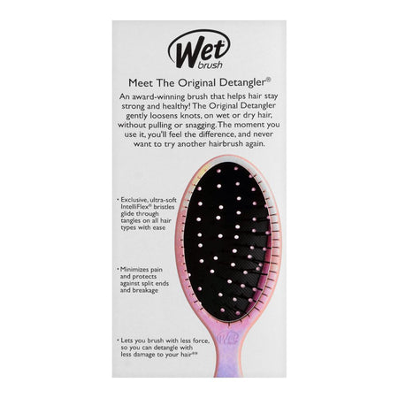 Wet Brush Original Detangler Hair Brush Color Wash-Stripes, BWR830WAST - Image 6