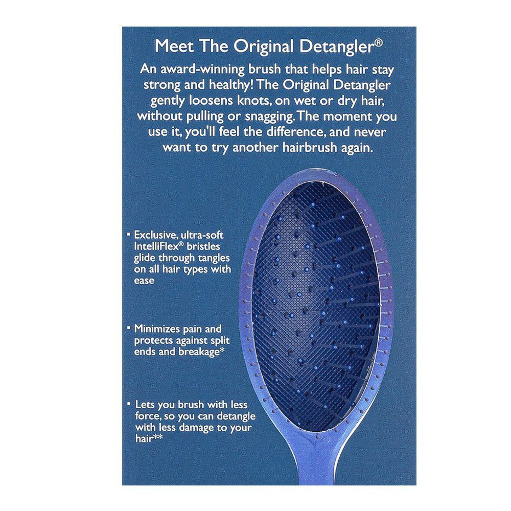 Wet Brush Original Detangler Hair Brush Natural Marble-Blue Slate, BWR830NMBS - Image 6
