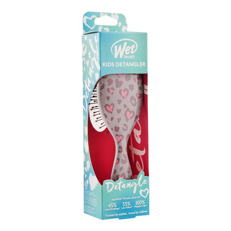 Wet Brush Kids Detangler Hair Brush Leopard 2022, BWR837ICEC - Image 4