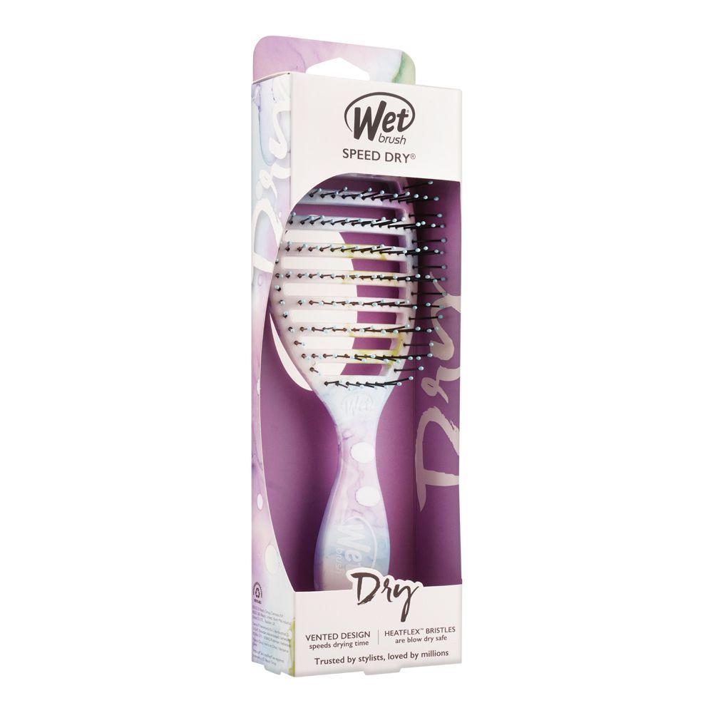 Wet Brush Speed Dry Hair Brush Color Wash-Splatter, BWR810WASP - Image 4
