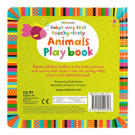 Usborne: Baby's Very First Touchy-Feely Animals Play, Book - Image 2