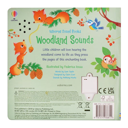 Usborne: Woodland Noisy Sounds, Books - Image 2
