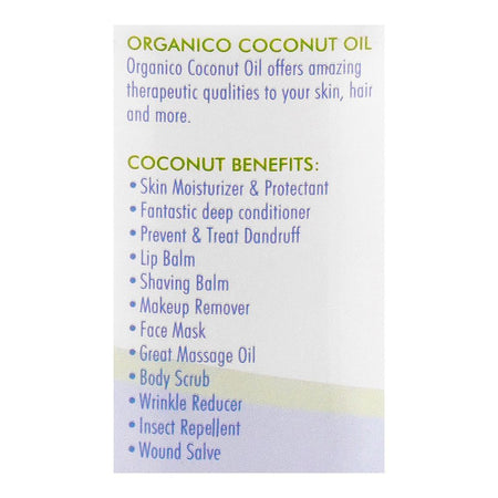 Organico Cold Pressed Coconut Oil, 700ml - Image 3