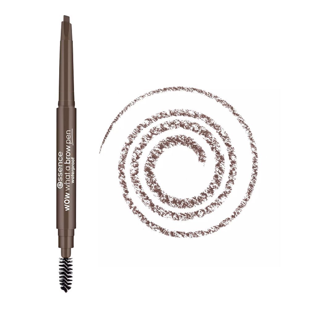 Essence Wow What A Brow Pen Waterproof, Dark Brown, 03 - Main Image