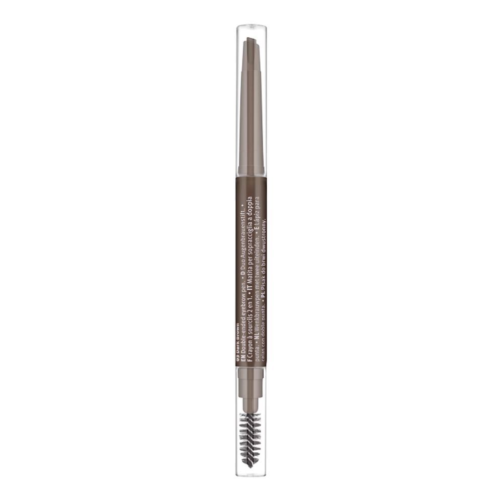 Essence Wow What A Brow Pen Waterproof, Dark Brown, 03 - Image 3