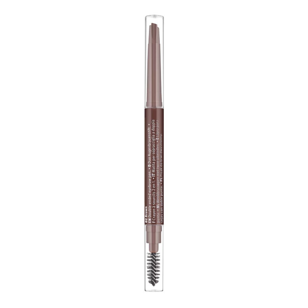 Essence Wow What A Brow Pen Waterproof, Brown, 02 - Image 3