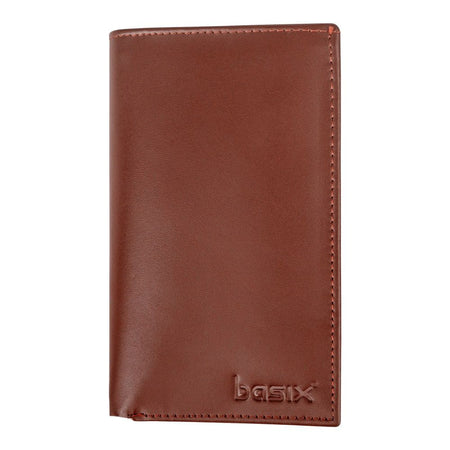 Basix Long Wallet, Brown - Main Image