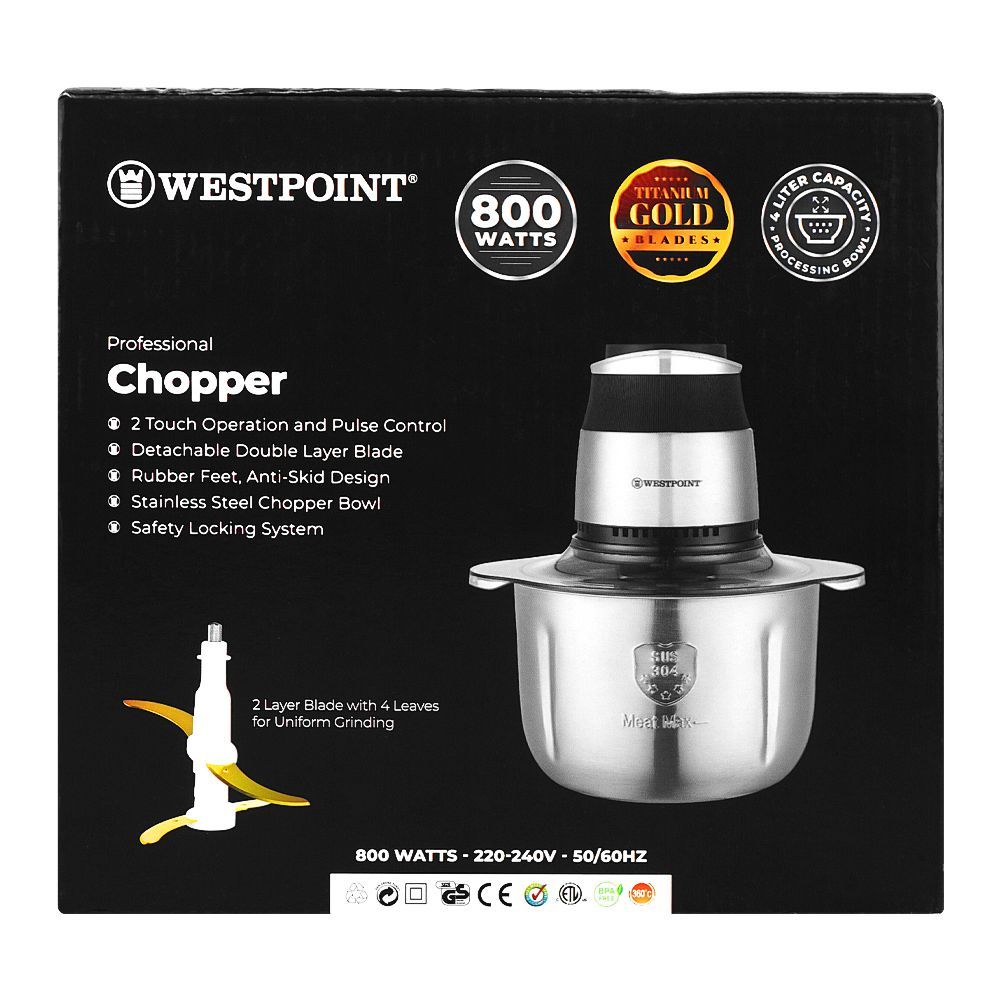 West Point Professional Chopper, 800W, WF-1099 - Image 3