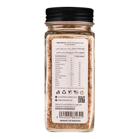 Fresh Street Himalayan Pink Salt, Basil, 125g - Image 2