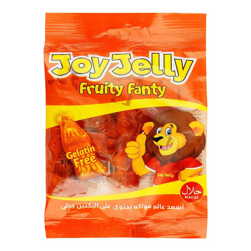 Joy Jelly Fruity Fanty, Gelatin-Free, Pouch 80g - Main Image