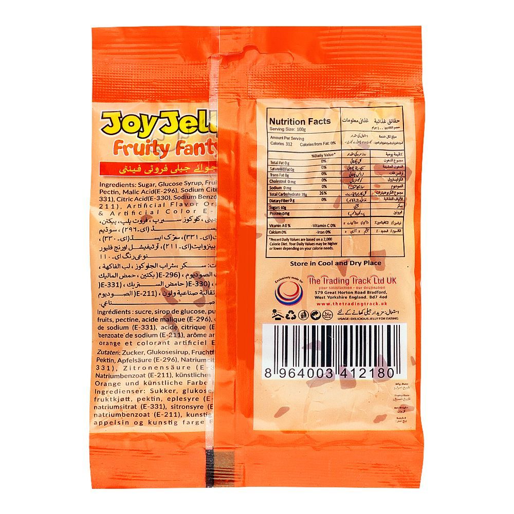 Joy Jelly Fruity Fanty, Gelatin-Free, Pouch 80g - Image 2