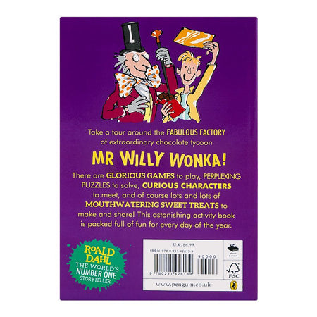 Penguin Books Roald Dahl Willy Wonka's Everlasting Fun Of Book - Image 2