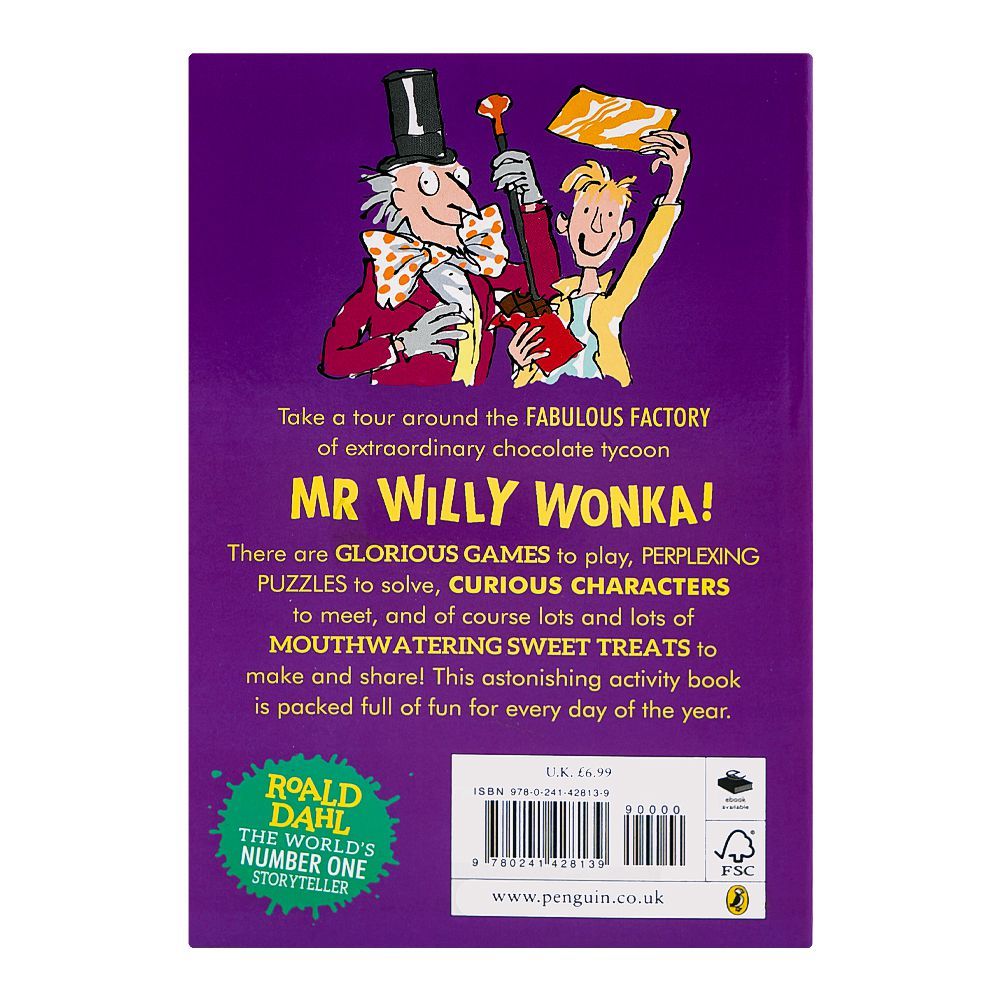 Penguin Books Roald Dahl Willy Wonka's Everlasting Fun Of Book - Image 2