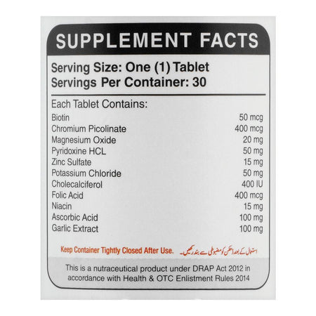 Herbiotics Glucobex Supports Healthy Glucose Metabolism, For Diabetes Patients, Dietary Supplement, 30-Pack - Image 3