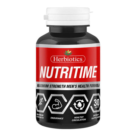 Herbiotics Nutritime Maximum Strength Men's Health Formula, Dietary Supplement, 30-Pack - Main Image