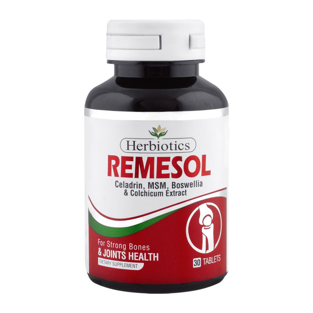Herbiotics Remesol, For Strong Bones & Joints Health, Dietary Supplement, 30-Pack - Main Image