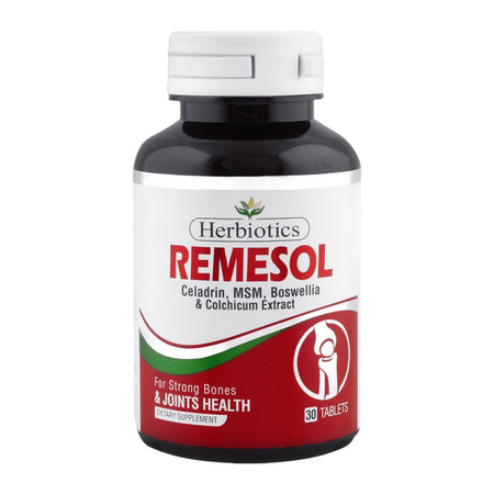 Herbiotics Remesol, For Strong Bones & Joints Health, Dietary Supplement, 30-Pack - Main Image