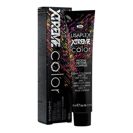 Lisap Milano Lisaplex Xtreme Color Vegetal Protein Complex Direct Hair Color Cream, Moody Purple, 60ml - Main Image