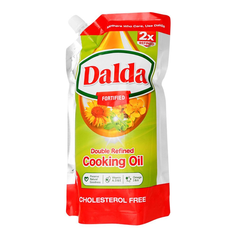 Dalda Cooking Oil Standy Pouch, 1 Liter - Main Image