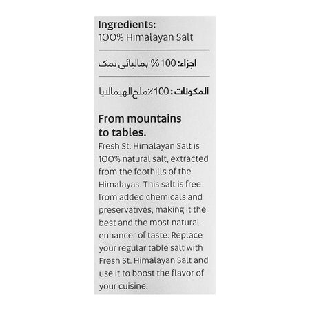 Fresh Street Himalayan Pink Salt Super Fine, 125g - Image 4