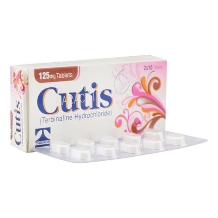 Tabros Pharma Cutis Tablet, 125mg, 20-Pack - Main Image