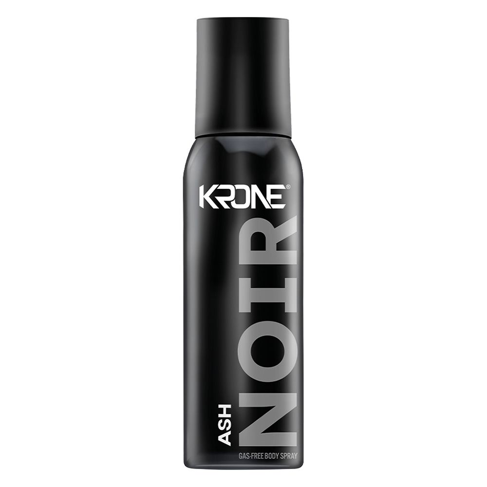 Krone Noir Ash Gas-Free Body Spray, For Men, 120ml - Main Image