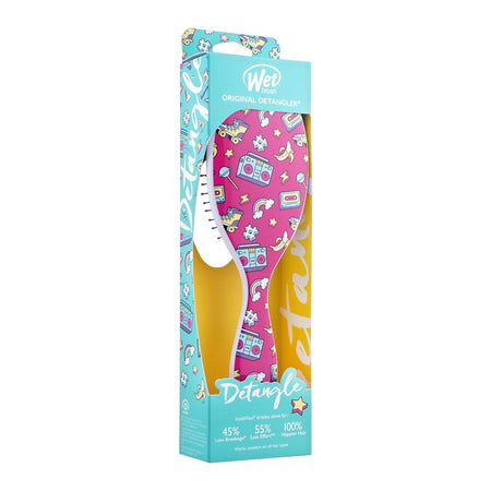 Wet Brush Original Detangler Hair Brush, Happy-Hair-Radio, BWR830HAPPYP - Image 2