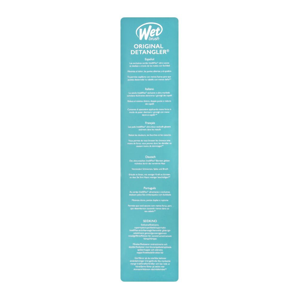 Wet Brush Original Detangler Hair Brush, Happy-Hair-Radio, BWR830HAPPYP - Image 4