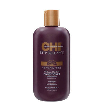 CHI Deep Brilliance Optimum Moisture Conditioner, Paraben Free, For All Hair Types, 355ml - Main Image