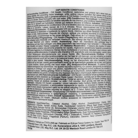 CHI Keratin Reconstructing Conditioner, Paraben Free, For All Hair Types, 355ml - Image 3