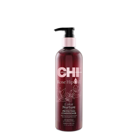 CHI Rosehip Oil Protecting Conditioner, Sulfate & Paraben Free, For Color-Treated Hair, 340ml - Main Image