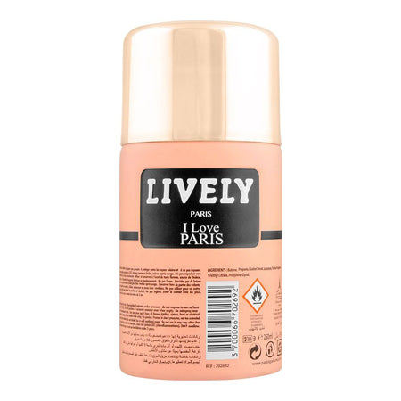 Lively Paris I Love Paris Body Spray, For Men, 250ml - Image 2
