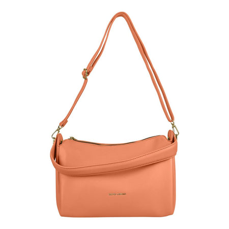 D-J Hand Bag With Shoulder Strap, Pink, CM6625 - Image 2
