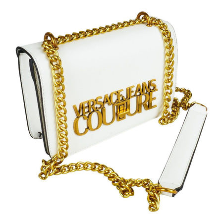 VRS Clutch, White, With Golden Chain, AV029 - Main Image