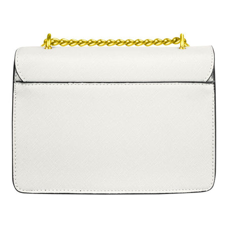 VRS Clutch, White, With Golden Chain, AV029 - Image 2