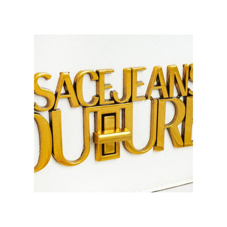 VRS Clutch, White, With Golden Chain, AV029 - Image 3