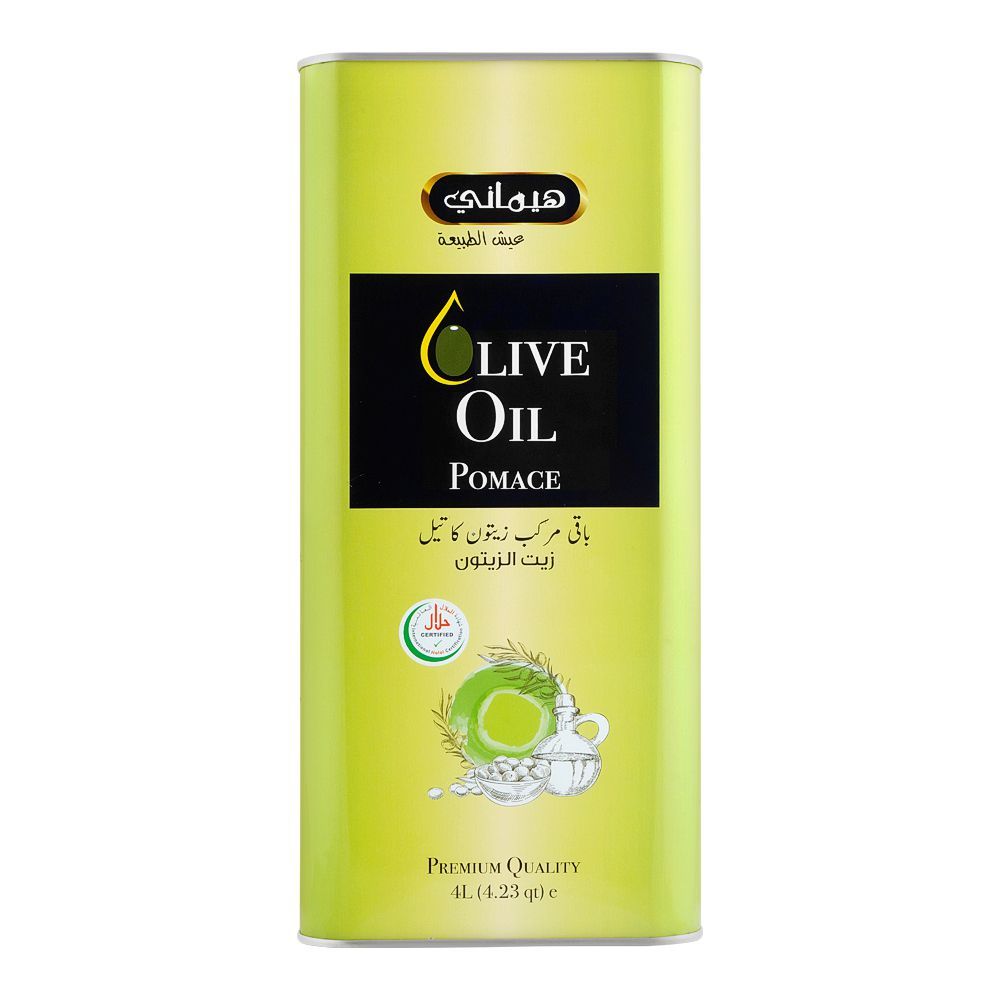 Hemani Olive Oil Pomace, 4 Liter - Main Image