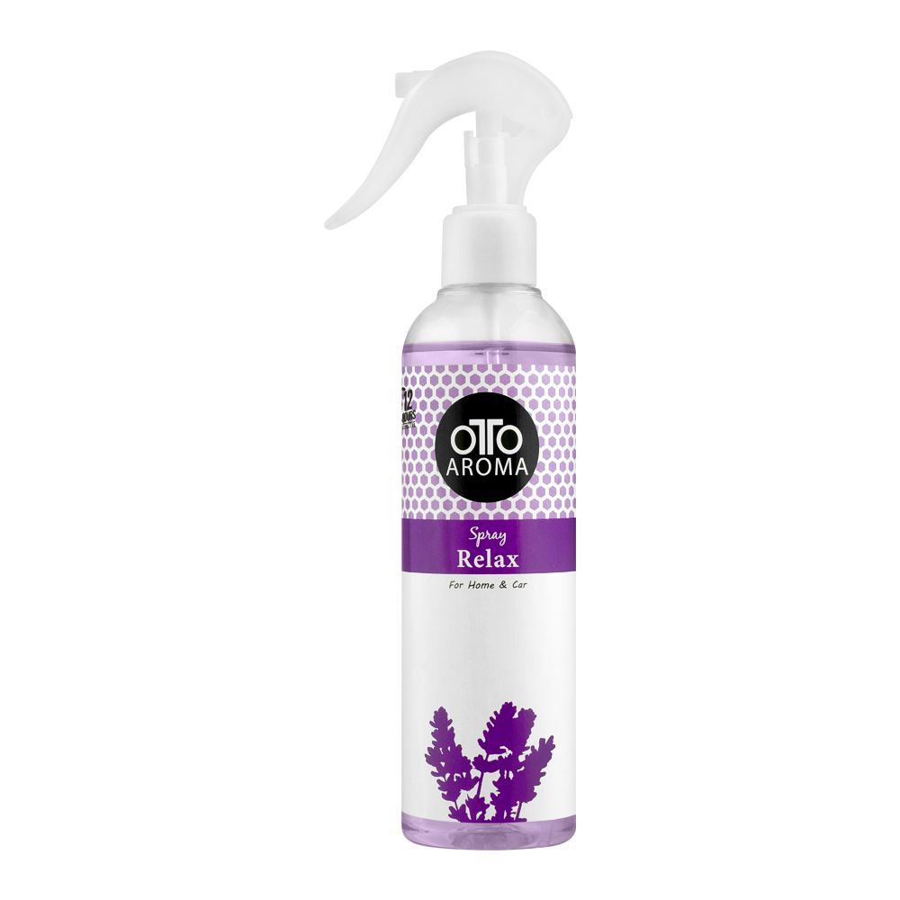 Otto Aroma Home & Car Air Freshener, Relax Spray, 250ml - Main Image