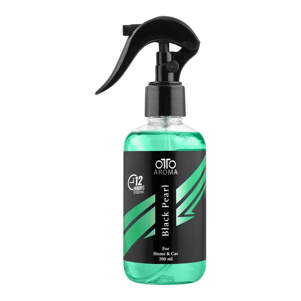 Otto Aroma Home & Car Air Freshener, Black Pearl Spray, 200ml - Main Image