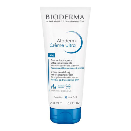 Bioderma Atoderm Creme Ultra-Nourishing Moisturising Cream, Normal To Dry Sensitive Skin, 200ml - Main Image