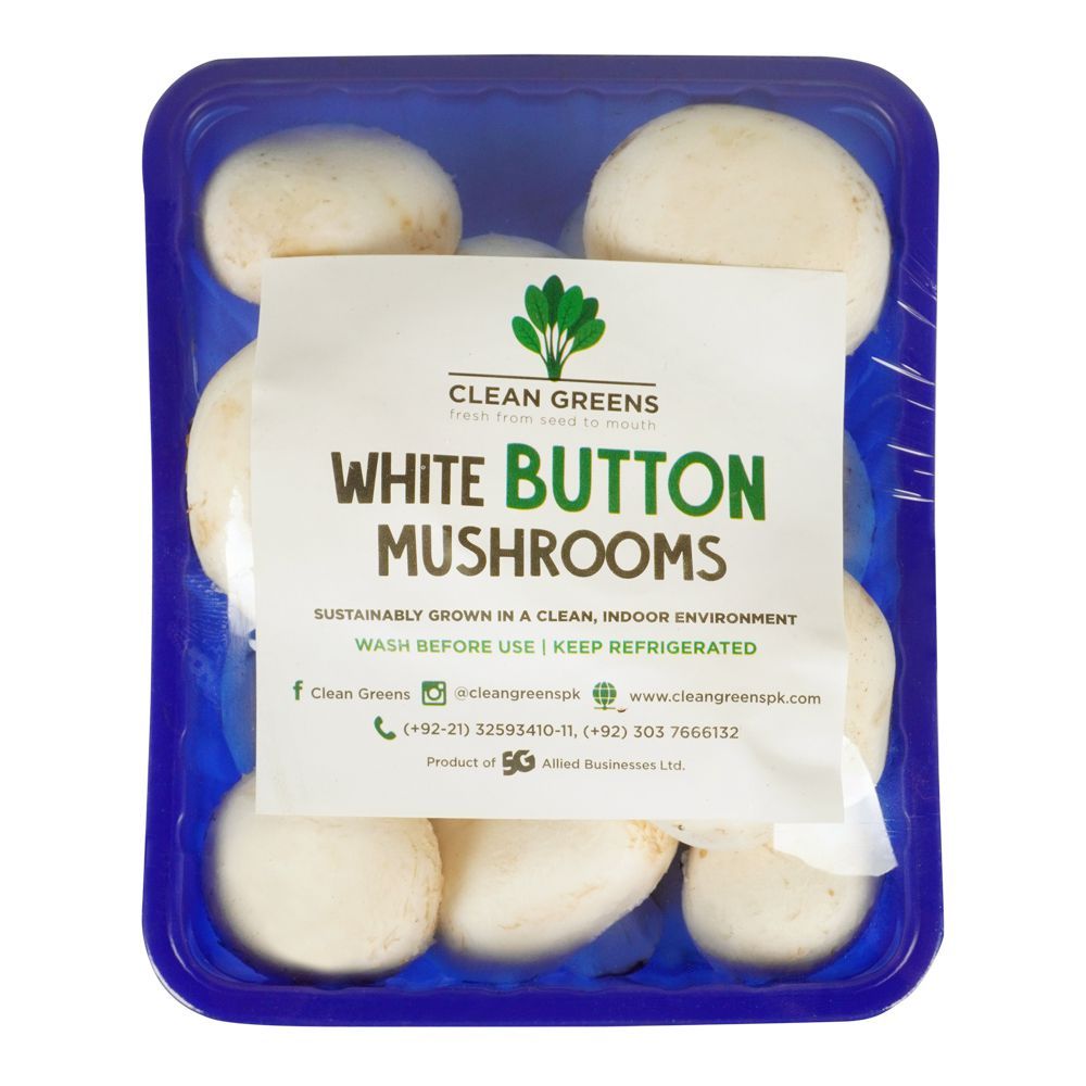 White Button Mushrooms - Main Image