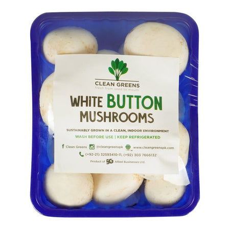 White Button Mushrooms - Main Image