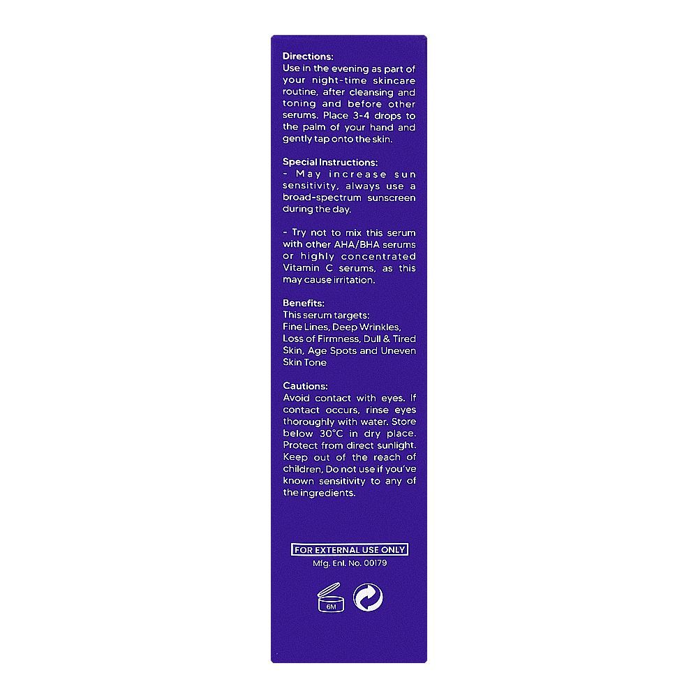 Jenpharm Epceama Anti Aging Serum, For Oily and Normal Skin, 20ml - Image 3