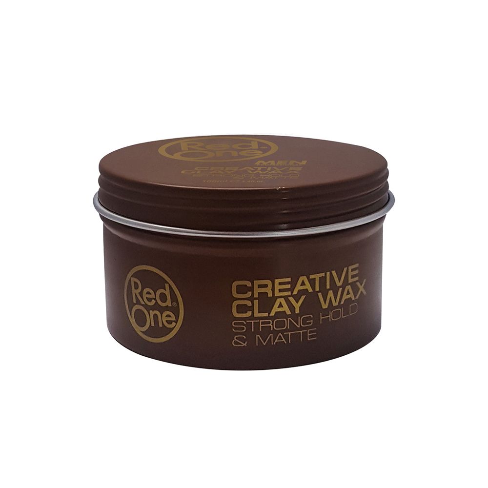 Red One Strong Hold & Matte Creative Clay Wax, 100ml - Main Image